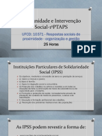 Respostas Sociais de Proximidade - Organização e gestão-II