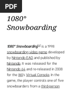 1080° Snowboarding - Wikipedia