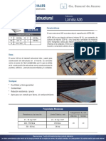 Ficha Técnica Aceros Grado Estructural A36