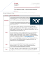 Appendix 1 - Educational Credential and Qualifications Assessment