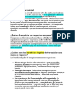 Contrato de Franquicia en Colombia