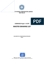 Master Drawing List Rev01