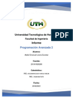 Informe de Proyecto