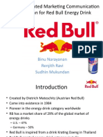 Integrated Marketing Communication Plan For Red Bull Energy Drink