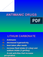 Antimanic Drugs