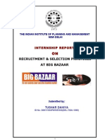 HR-recruitment and Select-Big Bazaar