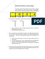 TVM Practice Questions