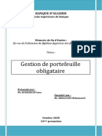 Gestion de Portefeuille