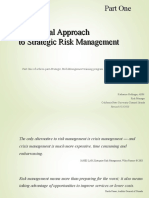 A Practical Approach To Strategic Risk Management