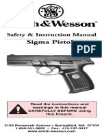 Sigma Pistols: Safety & Instruction Manual