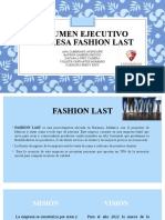 Resumen Ejecutivo Fashion Last