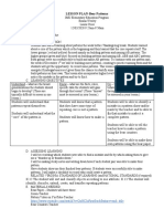 LESSON PLAN-Bear Patterns