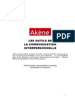 Les Outils de La Communication Interpersonnelle 1