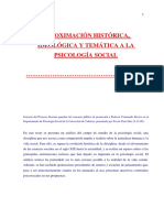 Aproximación Histórica, Ideológica y Temática A La Psicología Social 5-20 ...