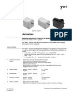 SQN7 Actuators For Oil or Gas Burners