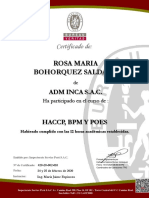 Haccp BPM y Poes 2020