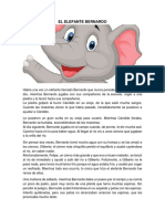 Cuento El Elefante Bernardo