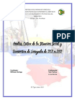 Análisis Crítico de La Situación Social y Económica de Venezuela de 1959 Al 2019