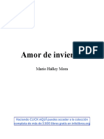 Amor de Invierno Autor Mario Halley Mora