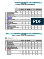 3.1 Analisis y Verificacion de Valorizaciones Mensuales y Final