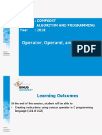 20180728113258D5542 - COMP6047 (L) Pert 3 - Operator, Operand, and Arithmetic