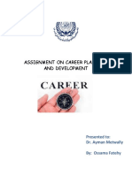 Career Planning and Development