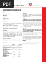 Nitotile LM Grout