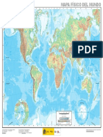 Mapa Fisico Del Mundo Mudo 1 82.350.000