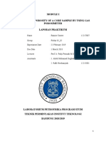 Determining Porosity of A Core Sample by Using Gas Porosimeter Laporan Praktikum