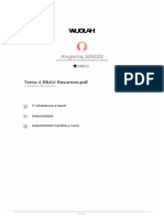 Tema 4 EBAU Resumen