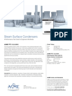 Steam Surface Condensers: ASME PTC 12.2-2010