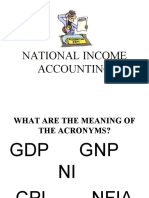 National Income Accounting