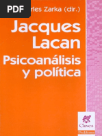 2 Zarka Yves Charles Dir-Jacques Lacan Psicoanálisis y Política-Nueva Visión