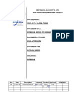 2002-01PL-30-02B-G0085 Pipeline Basis of Design - D0