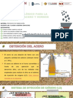 Proceso Tecnológico para La Obtención Del Acero y Hornos Eléctricos