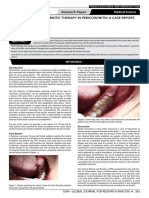 Antibiotic Therapy Pericoronitis