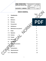 Norma Tecnica para Canalizacion y Camaras
