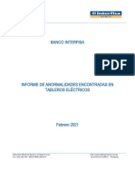 Informe de Anomalías en Tableros de Interfisa