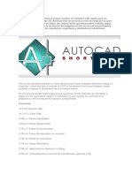 Atajos Autocad