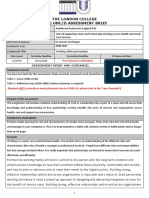 The London College Btec HNC/D Assessment Brief: NOT Case Scenario'