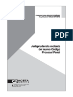 Jurisprudencia Penal Reciente