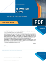 Ebook Valuation 7 Principais Metodos de Avaliacao de Empresas