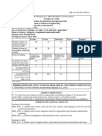 Prerequisites Relating To Knowledge, Skills and Other Competences