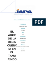 Ensayo Sobre EL AUGE DE LA DELINCUENCIA EN LA REPÚBLICA DOMINICANA