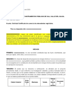 Solicitud de Carencia de Antecedentes Registrales