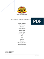 Content: Project Based Learning Chemistry Form 4 2020