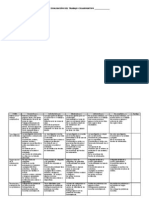 Matriz de Evaluacion Trabajo Colaborativo Calificacion