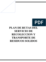 Plan de Rutas y Transporte Lari