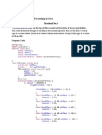 UID:18BCS2051 Subject: Project Based Learning in Java Practical No.3