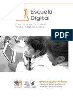 Guía Programa Escuela Digital - UTN